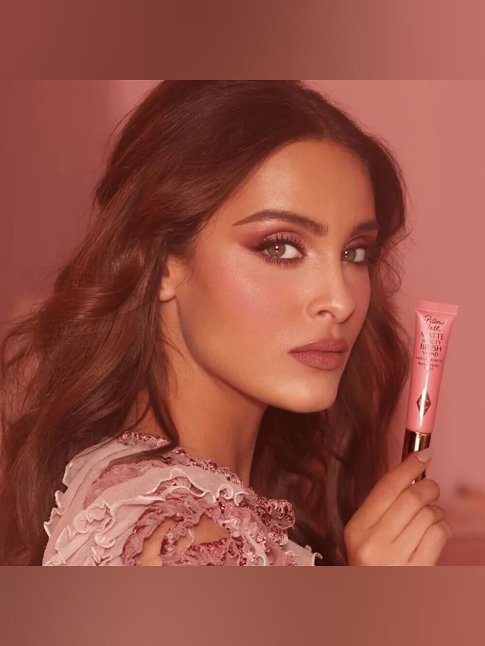 Charlotte Tilbury Matte Beauty Blush Wand in Pillow Talk, NIB - Picture 2 of 9